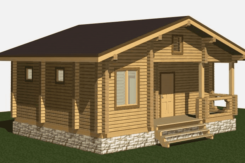 Баня-брус190х140мм-8400х6700м-1этаж-АР