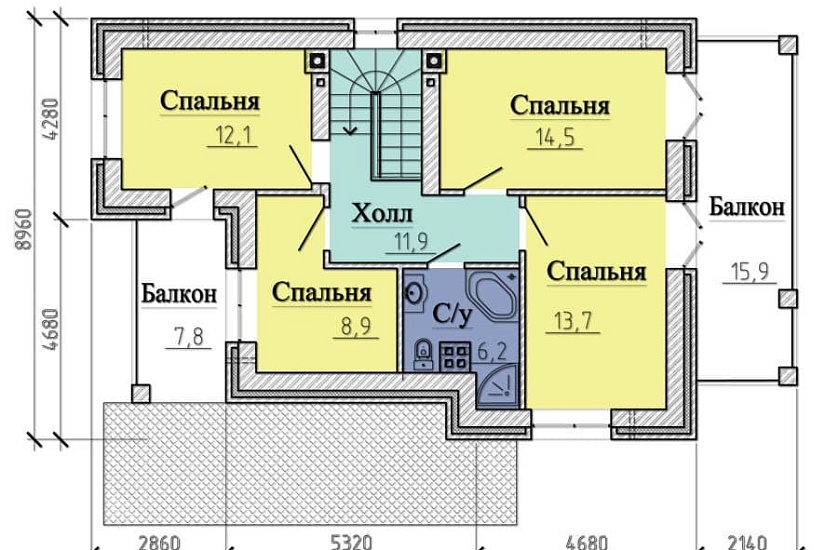 Проект дома 239,4 кв.м.