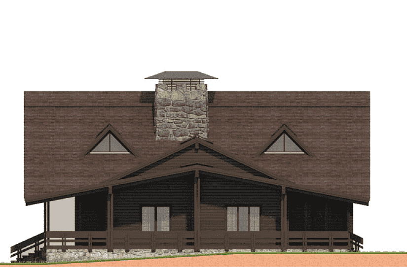 Проект дома "Лесная Заимка"