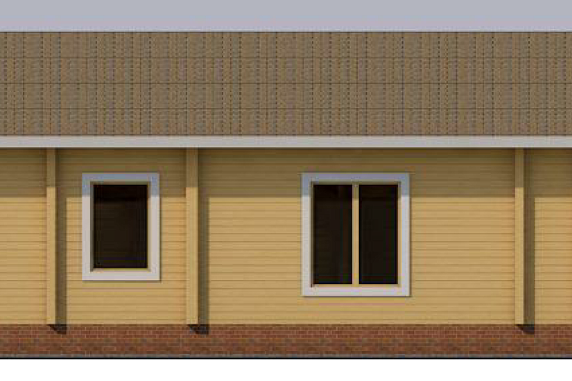 Дом-брус-1этаж-9000х10500-АР Дом-брус-1этаж-9000х10500-АР