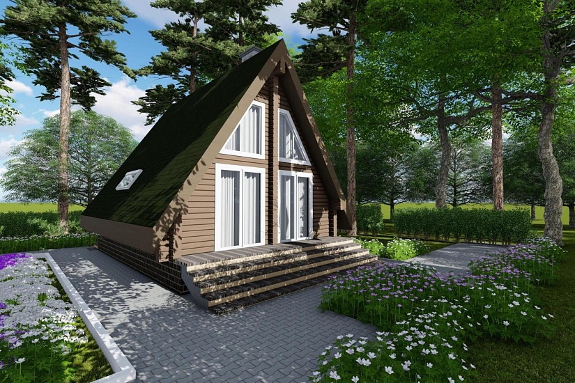 Дом-брус180х142 мм-7х5,5-АР-КД Дом-брус180х142 мм-7х5,5-АР-КД