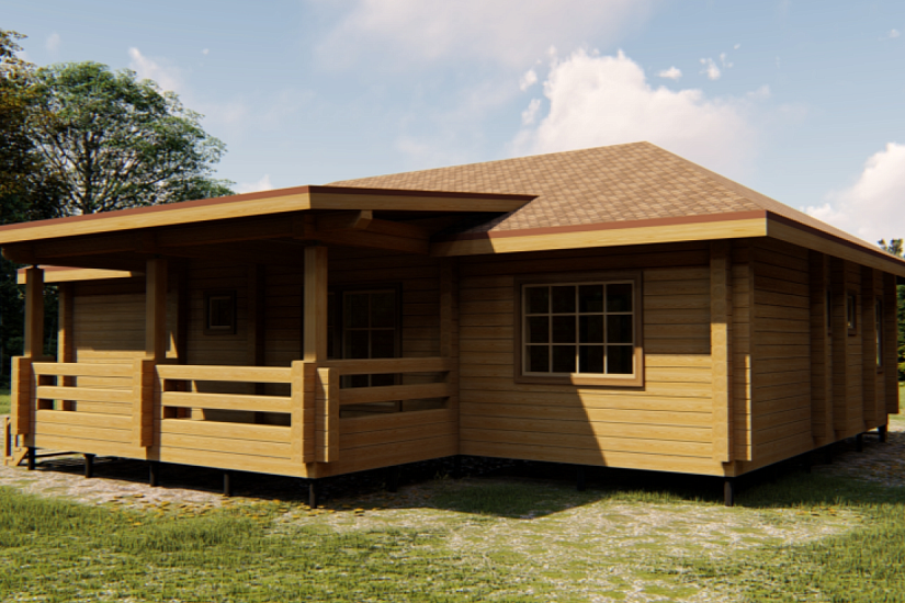 Дом-брус192х192мм-13500х14000мм-1эт-АР-КР Дом-брус192х192мм-13500х14000мм-1эт-АР-КР