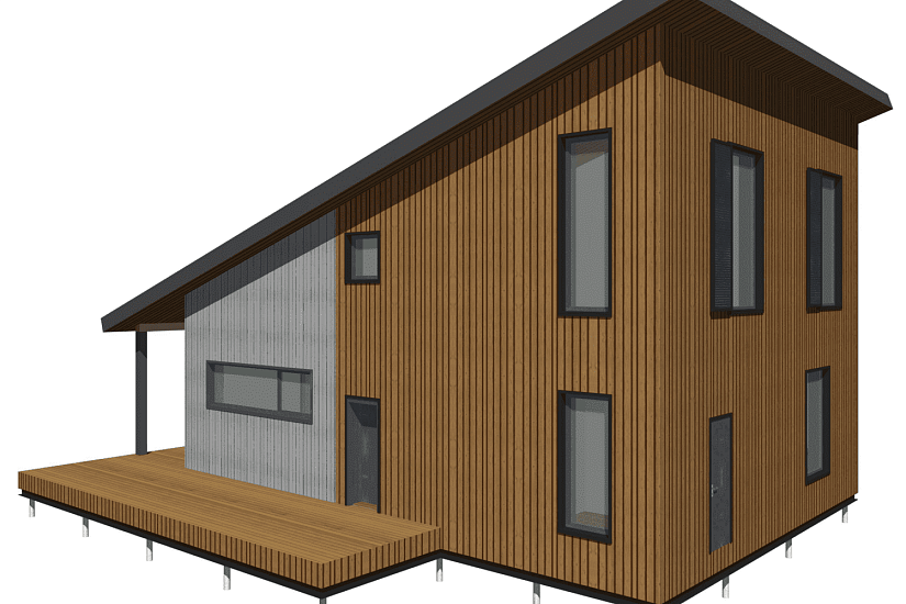 Дом-каркас-1,5эт-14500х14200мм-АР Дом-каркас-1,5эт-14500х14200мм-АР