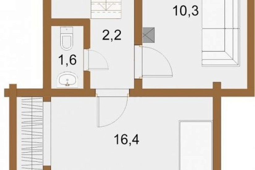 Дом ПБ 134,7 кв.м.