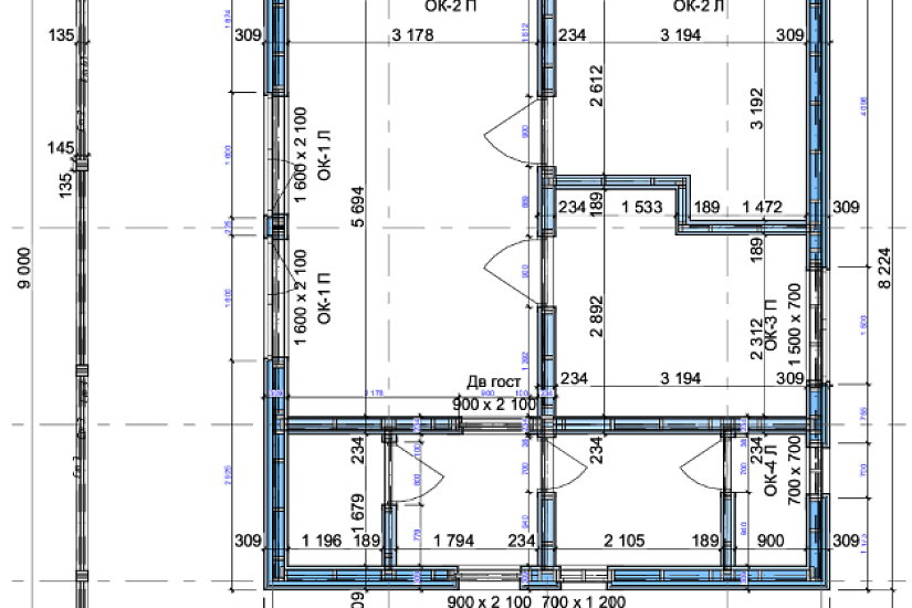 Дом-каркасный-1этаж-9200х9500-АР-КР