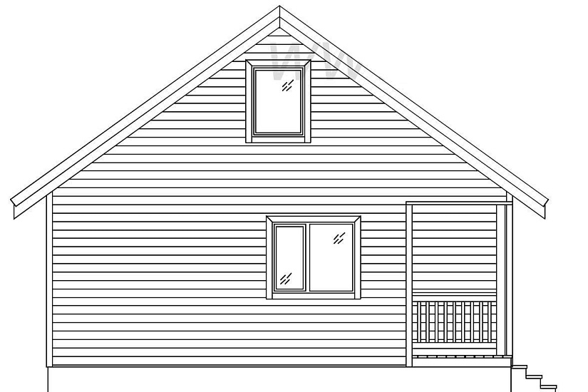 Дом 11х7,5-1эт-каркасник-КД Дом 11х7,5-1эт-каркасник-КД