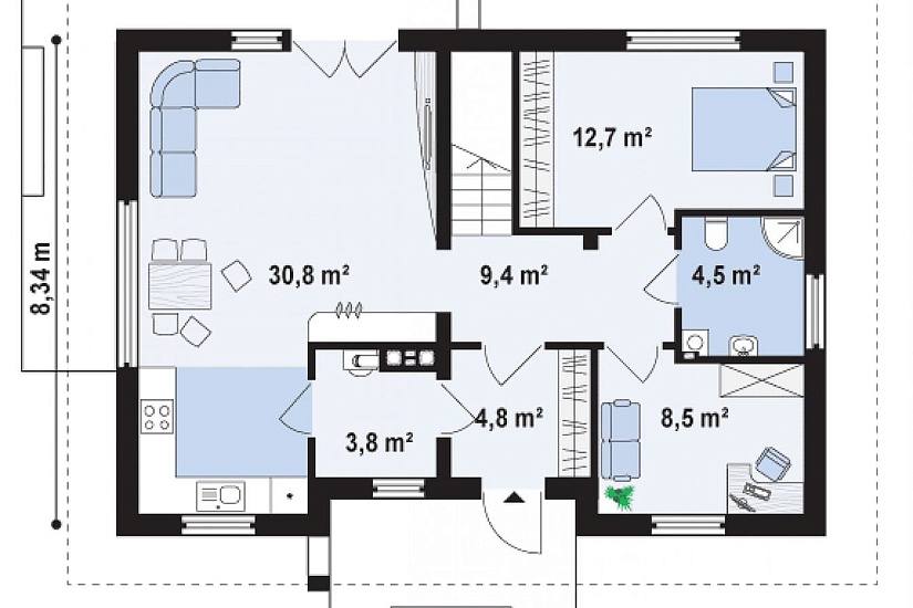 Проект дома Крона