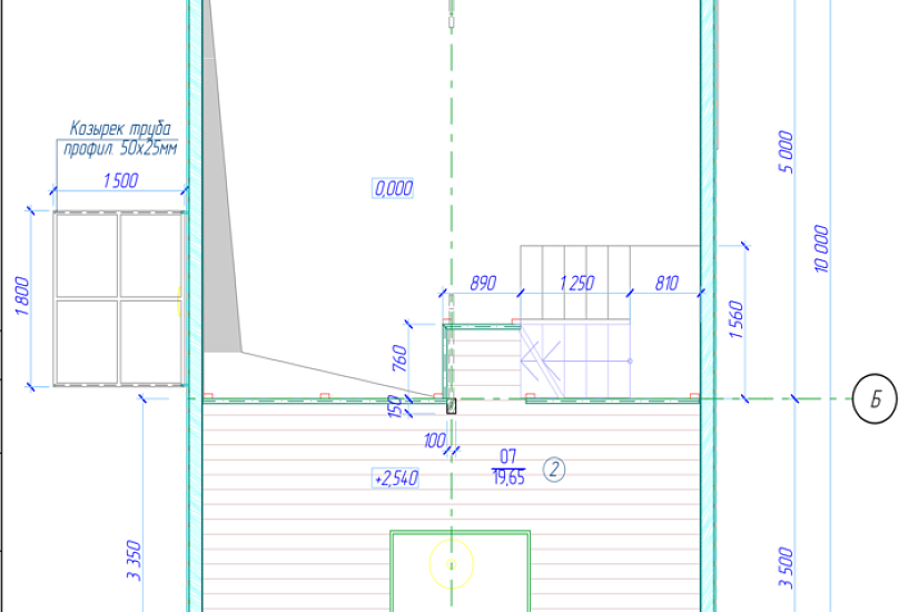 Дом-каркасный-1этаж-6000х10000-АР