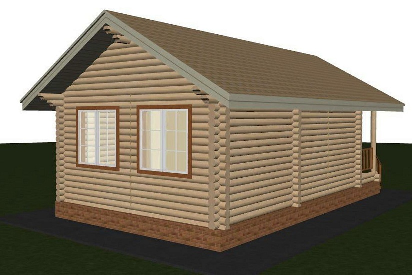 Дом-бревно200мм-10250х5500-1эт-АР