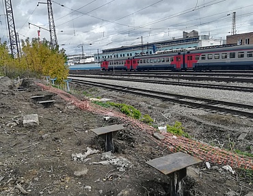 Фундамент системы резервного отопления для железнодорожного вокзала