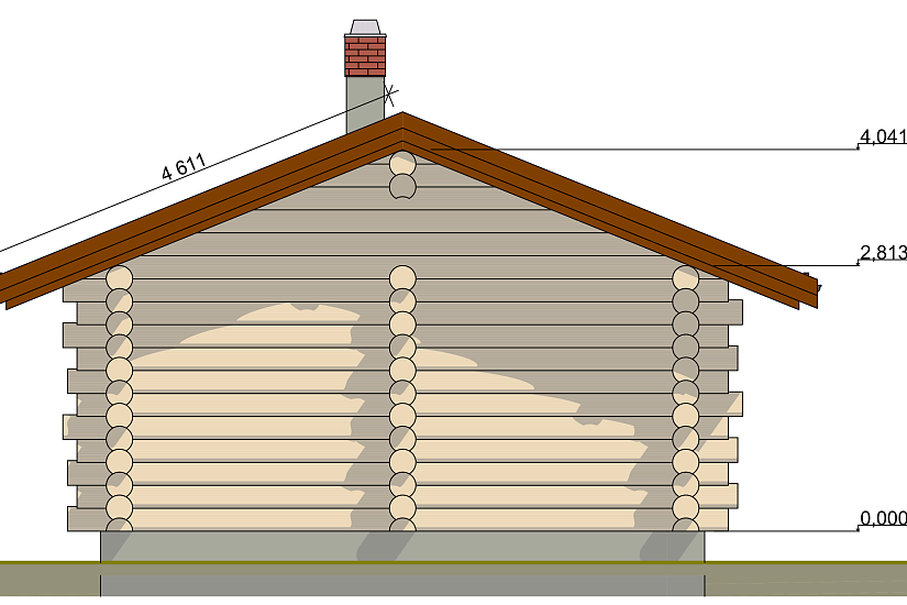 Баня-бревно280мм-6000х7000мм-1эт-АР-КР Баня-бревно280мм-6000х7000мм-1эт-АР-КР