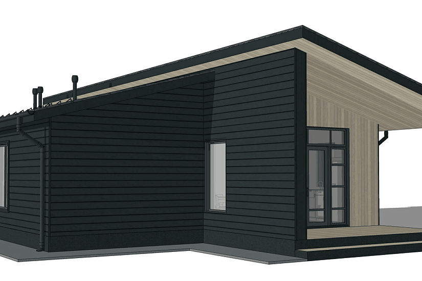 Дом-каркас200мм-8400х14500мм-1эт-АР