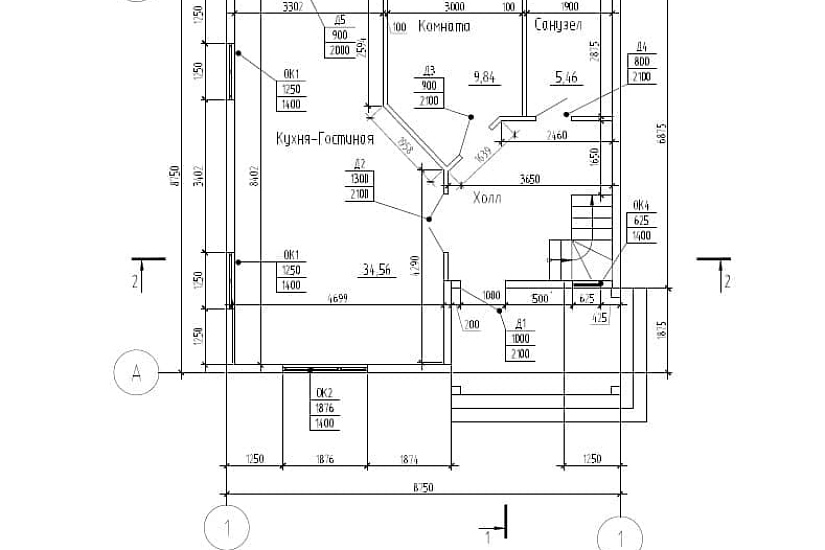 Проект дома Кристалл Проект дома Кристалл