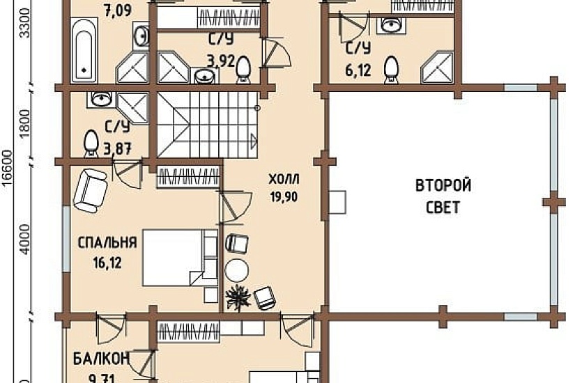 Боярин 295 м2