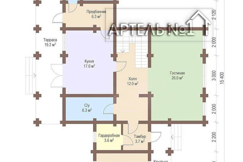 ПРОЕКТ: ДОМ СКАЗКА 210