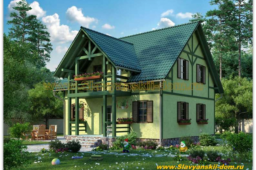  Проект "СП-38": жилой дом из сэндвич-панелей 