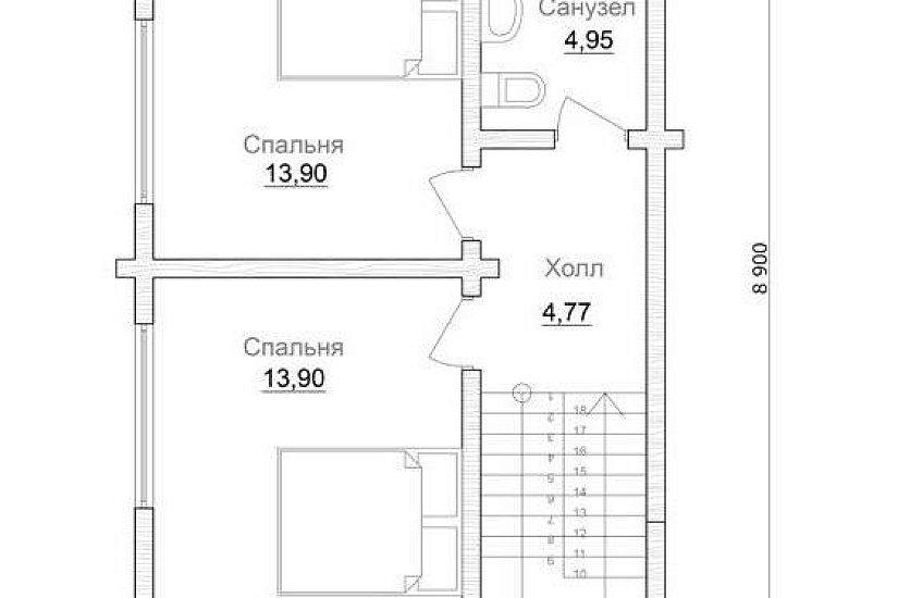 Жилой дом 01048