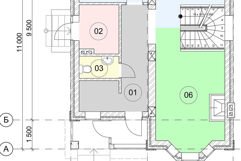 Жилой дом, 11х8-1,5 эт-кирпич-ЭП Жилой дом, 11х8-1,5 эт-кирпич-ЭП