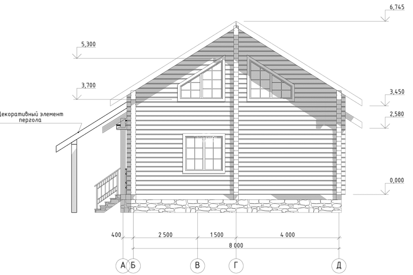 Дачный дом 2251