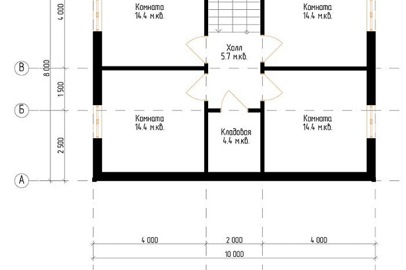 Брусовой дом №5