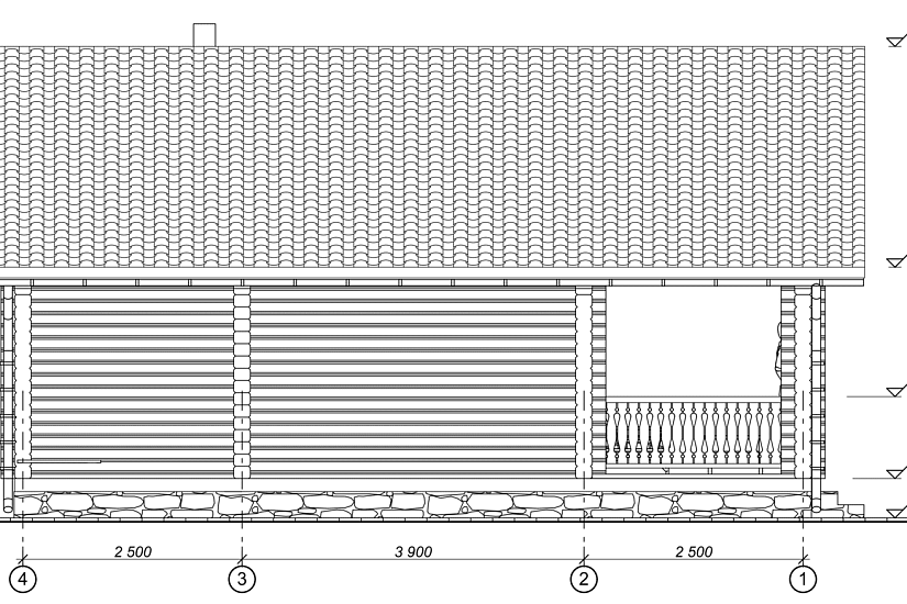 Баня-проф.брус190х140мм-9090х6070мм-1эт-АР