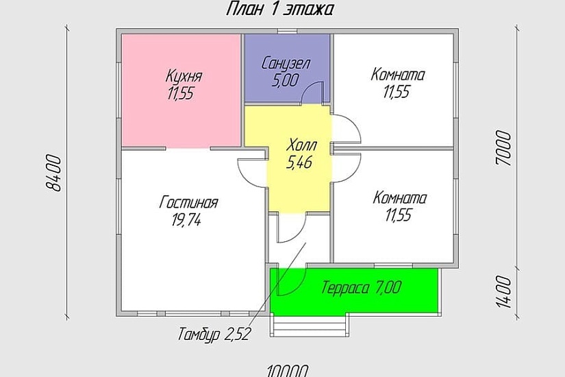 Витезь Д-3К 8.4х10.0 м Витезь Д-3К 8.4х10.0 м