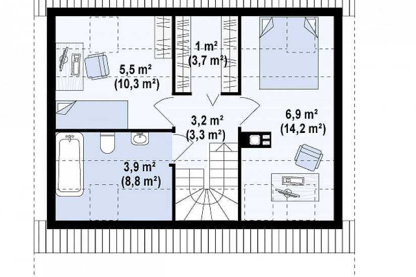 Проект дома Вертикаль