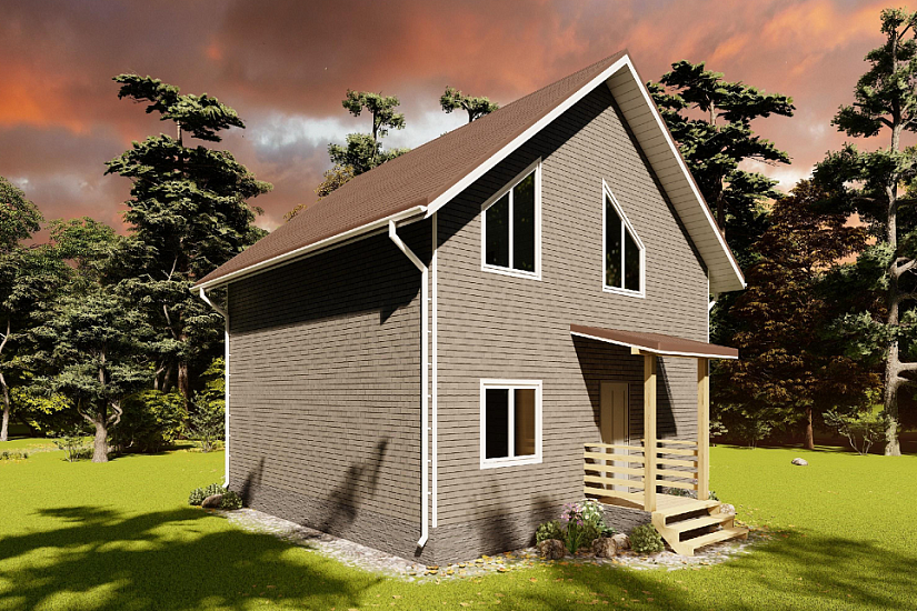 Дом-каркасный-1,5этажа-8500х10000-АР