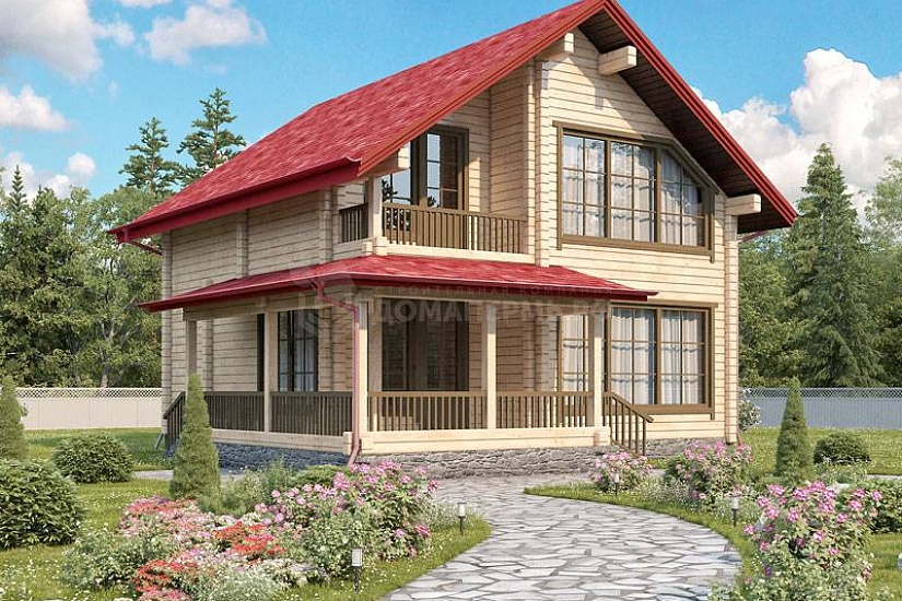 Дом из профилированного бруса ПБ-149