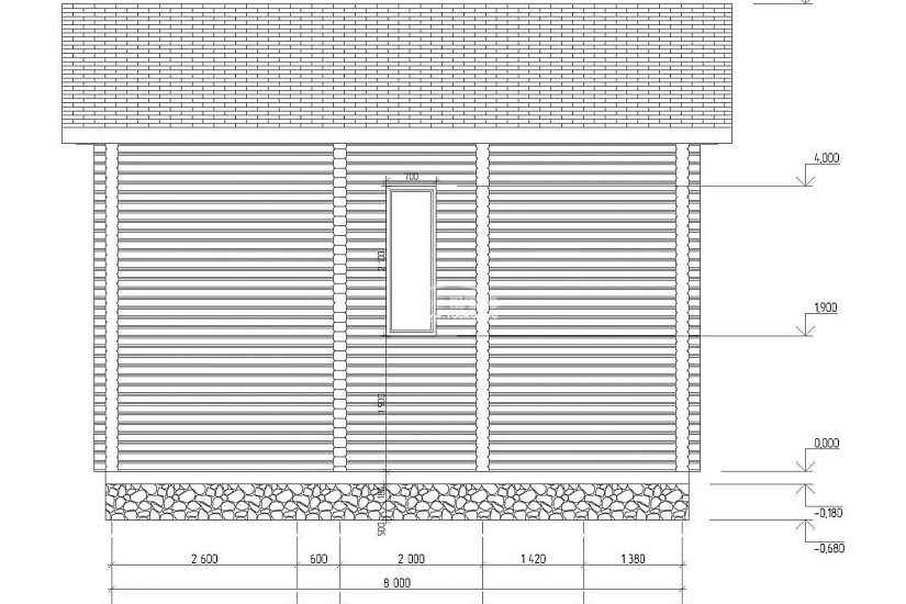 Дачный дом 2237