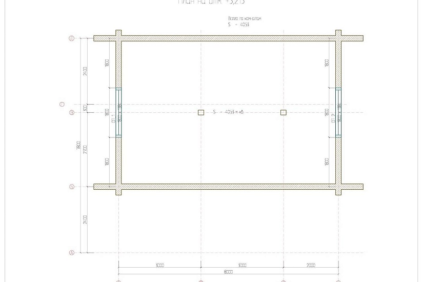 Баня из бруса