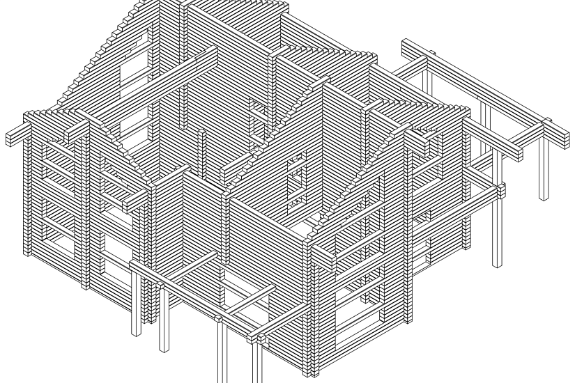 Дом-брус200х142мм-10500х9500мм-1,5эт.-КР