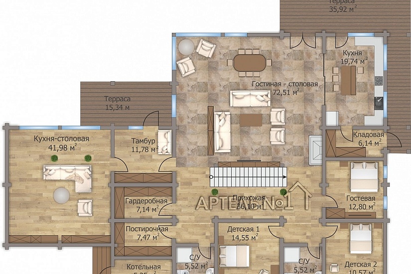 ПРОЕКТ: ДОМ СКАЗКА 630