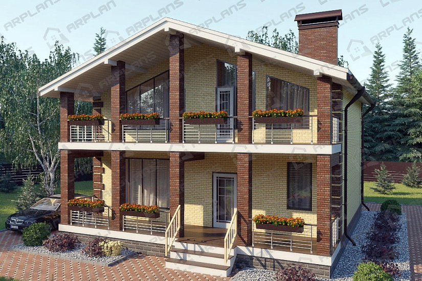 Проект дома К-096 (176.47 кв.м)