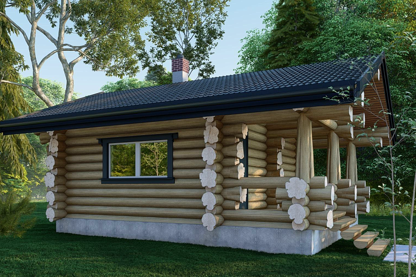 Баня-бревно280мм-6000х7000мм-1эт-АР-КР Баня-бревно280мм-6000х7000мм-1эт-АР-КР