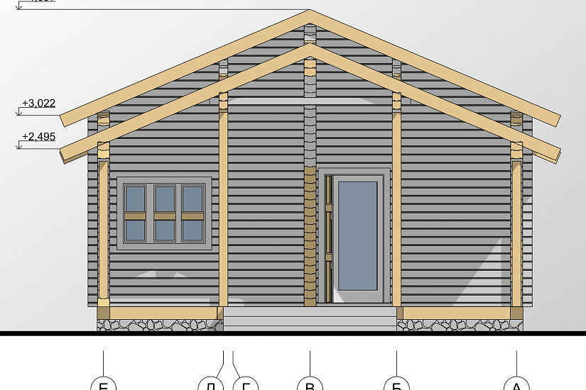 Дом-брус190х140мм-12000х6510мм-1эта-АР-КР Дом-брус190х140мм-12000х6510мм-1эта-АР-КР