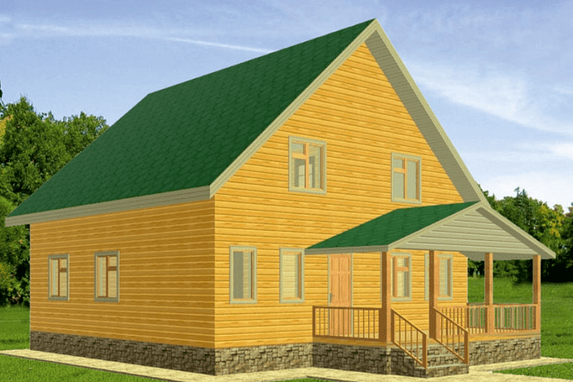 Дом 10х12,5 К2П12