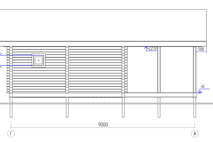 Баня-профилированный брус-1этаж-5500х9000-ЭП