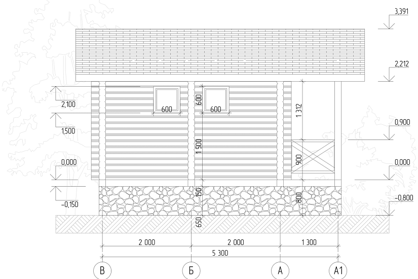 Баня-брус140х142-5300х4000-1эт-АР-КР