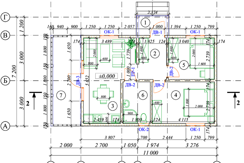 Дом-панельно-каркасный-1этаж-11000х7200-ЭП