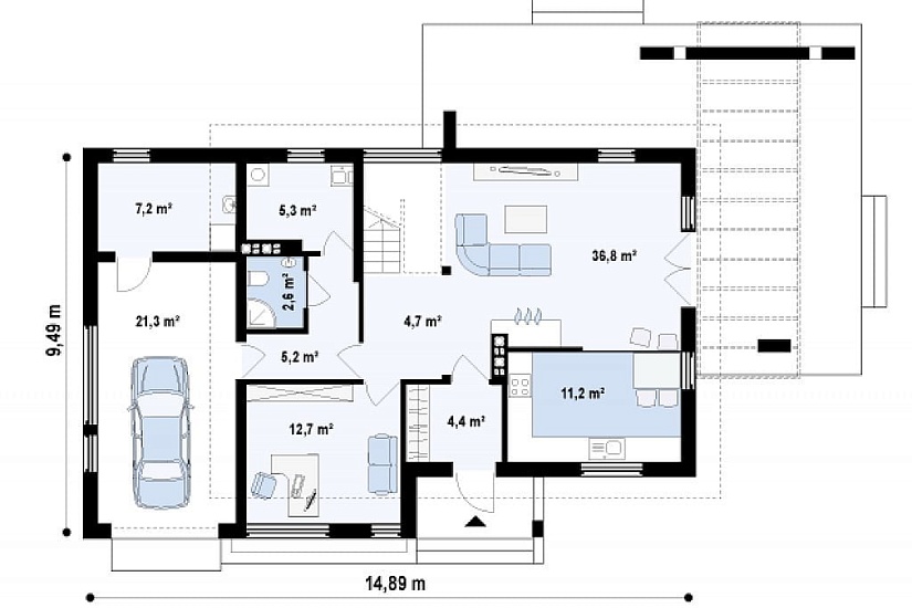 Проект дома K29 Проект дома K29