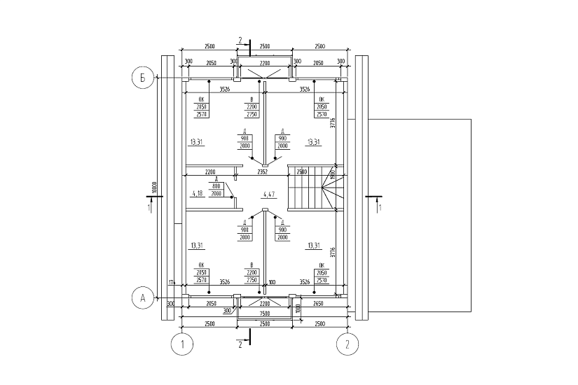 Проект дома с бассейном Поле чудес