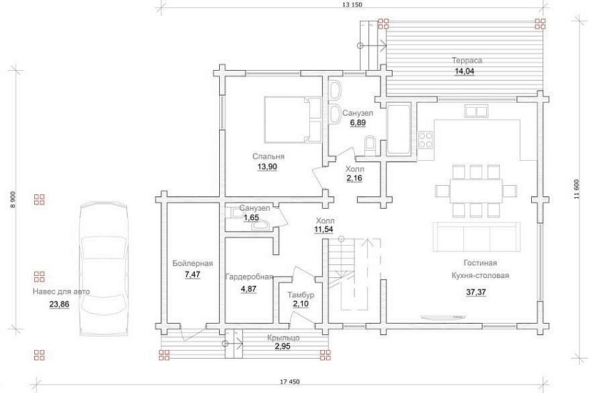 Жилой дом 01048