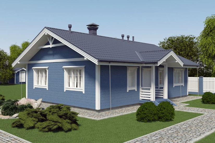 Проект дома из бруса №892 Проект дома из бруса №892