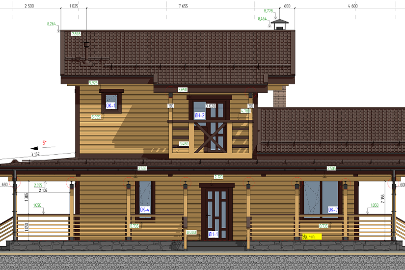 Дом-брус-2этажа-10590х15180-АР