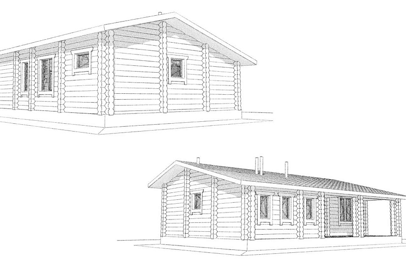 Баня-бревно260мм-11400х8100-1эт-АР