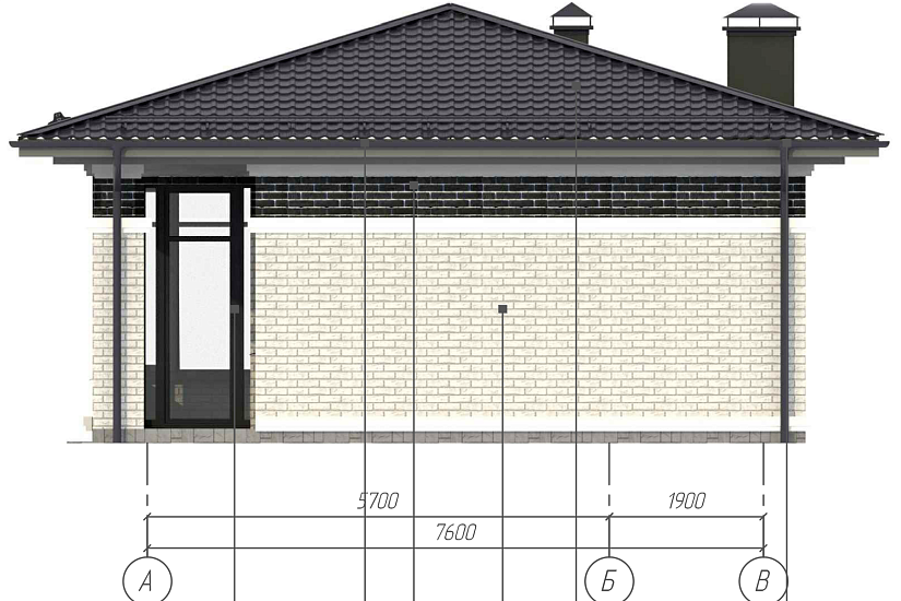 Баня-керам.блоки300мм-10000х7600мм-1эт.-АР Баня-керам.блоки300мм-10000х7600мм-1эт.-АР