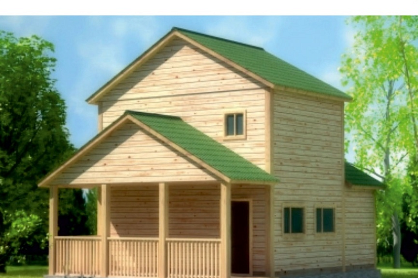 Баня 6х8 К1П9 Баня 6х8 К1П9