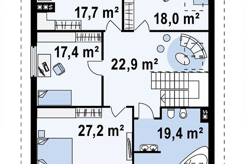 ДОМ ИЗ ГАЗОБЕТОНА ГД-263