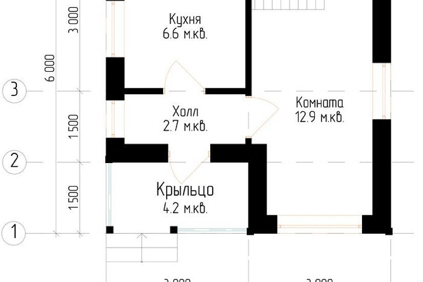 Дачный дом №6